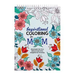 Inspirational Coloring Book For Mom. 50 Coloring Sheets. NWT